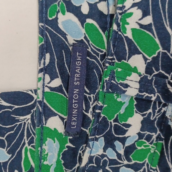 Charter Club Lexington Geo-Print Straight-Leg Jeans, Intrepid Blue - Picture 10 of 13